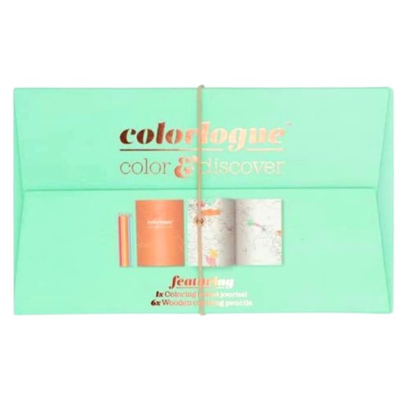 ❤️VALENTINE GIFT! ❤️ ✈️🌏 NWT The Colorlogue Map Coloring Book - Travel Record - Picture 2 of 7